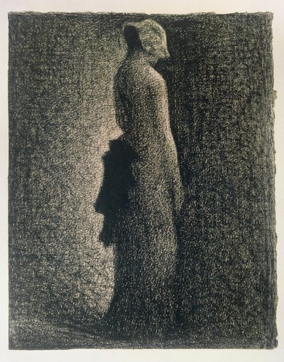 The Black Bow, 1882-3 by Georges Seurat